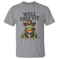 Pride Frog LGBT Rainbow T Shirt Well Sheeyit Country Western