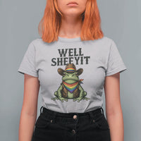 Pride Frog LGBT Rainbow T Shirt For Women Well Sheeyit Country Western