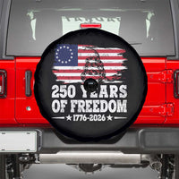 250 Years Of Freedom Spare Tire Cover Gadsden Flag American Patriot US
