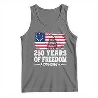 250 Years Of Freedom Tank Top Gadsden Flag American Patriot US