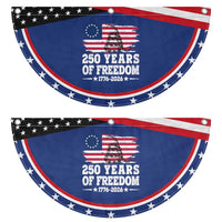 250 Years Of Freedom Patriotic Fan Flag Gadsden Flag American Patriot US