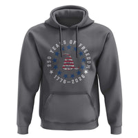 250 Years Of Freedom Hoodie Gadsden Betty Ross Flag Ring of Stars American Patriot US