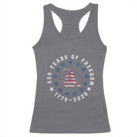 250 Years Of Freedom Racerback Tank Top Gadsden Betty Ross Flag Ring of Stars American Patriot US
