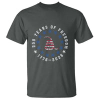 250 Years Of Freedom T Shirt Gadsden Betty Ross Flag Ring of Stars American Patriot US