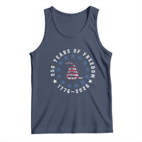 250 Years Of Freedom Tank Top Gadsden Betty Ross Flag Ring of Stars American Patriot US