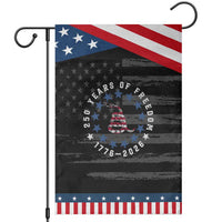 250 Years Of Freedom Patriotic Garden Flag Gadsden Betty Ross Flag Ring of Stars American Patriot US