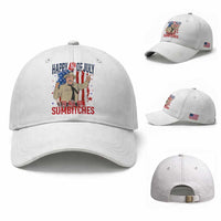 Happy 4th Of July To All You Sumbitches Baseball Cap Funny USA 250th Anniversary Independence Day