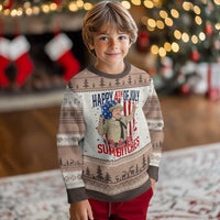 Happy 4th Of July To All You Sumbitches Ugly Christmas Sweater Funny USA 250th Anniversary Independence Day