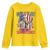 Happy 4th Of July To All You Sumbitches Youth Sweatshirt Funny USA 250th Anniversary Independence Day