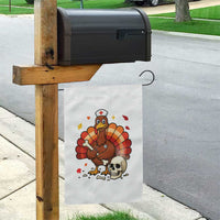 Funny Thanksgiving Nurse Turkey Garden Flag Fall RN - Wonder Print Shop