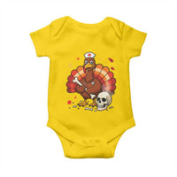 Funny Thanksgiving Nurse Turkey Baby Onesie Fall RN - Wonder Print Shop