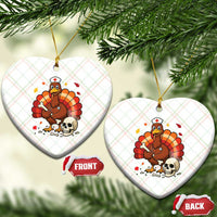 Funny Thanksgiving Nurse Turkey Ceramic Ornament Fall RN - Wonder Print Shop