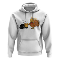Funny Thanksgiving Hoodie Turkey Fake Cat Meow - Wonder Print Shop