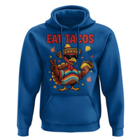 Funny Turkey Thanksgiving Hoodie Eat Tacos - Wonder Print Shop