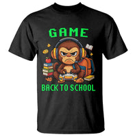 Funny Video Game T Shirt Cute Monkey Back To School - Wonder Print Shop