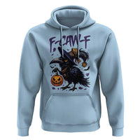 F Caw F Black Crow Halloween Meme Hoodie - Wonder Print Shop