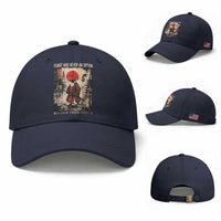Flight was Never an Option Samurai Penguin Japanese Baseball Cap Vintage Graphic Ukiyo-e Art Funny