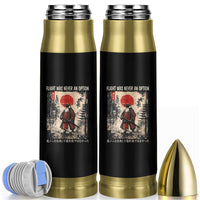 Flight was Never an Option Samurai Penguin Japanese Bullet Tumbler Vintage Graphic Ukiyo-e Art Funny