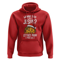 Funny Taco Christmas Hoodie Wanna Taco Bout Jesus Lettuce Pray Mark 16:15 - Wonder Print Shop