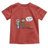 Funny Christian Toddler T Shirt You Mad Bro Matthew 2:16 - Wonder Print Shop