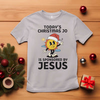 Funny Jesus Christian Christmas T Shirt Today Is Good Mood Is Sponsored By Jesus - Wonder Print Shop