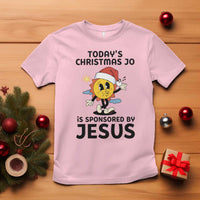 Funny Jesus Christian Christmas T Shirt Today Is Good Mood Is Sponsored By Jesus - Wonder Print Shop
