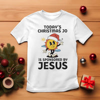 Funny Jesus Christian Christmas T Shirt Today Is Good Mood Is Sponsored By Jesus - Wonder Print Shop