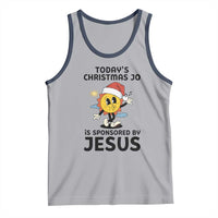 Funny Jesus Christian Christmas Tank Top Today Is Good Mood Is Sponsored By Jesus - Wonder Print Shop