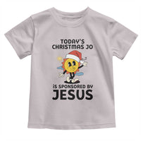 Funny Jesus Christian Christmas Toddler T Shirt Today Is Good Mood Is Sponsored By Jesus - Wonder Print Shop