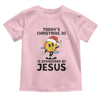 Funny Jesus Christian Christmas Toddler T Shirt Today Is Good Mood Is Sponsored By Jesus - Wonder Print Shop