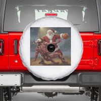Funny Santa Basketball Spare Tire Cover Satan Christmas Meme - Wonder Print Shop