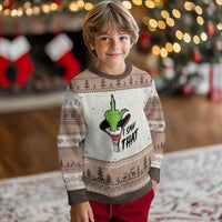 I Saw That Ugly Christmas Sweater Funny Elf Hand Xmas - Wonder Print Shop