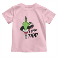 I Saw That Toddler T Shirt Funny Elf Hand Christmas - Wonder Print Shop