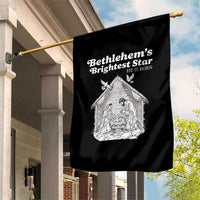 Nativity Scene Garden Flag Brightest Star of Bethlehem He Is Born Christian Christmas - Wonder Print Shop