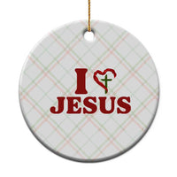 Jesus Christian Ceramic Ornament Religious Faith Inspirational Bible Verse - Wonder Print Shop