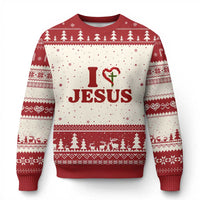 Jesus Christian Ugly Christmas Sweater Religious Faith Inspirational Bible Verse - Wonder Print Shop