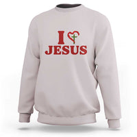 Jesus Christian Sweatshirt Religious Faith Inspirational Bible Verse - Wonder Print Shop
