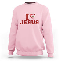 Jesus Christian Sweatshirt Religious Faith Inspirational Bible Verse - Wonder Print Shop