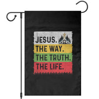 Jesus Christian Garden Flag The Way The Truth The Life Nativity Scene - Wonder Print Shop