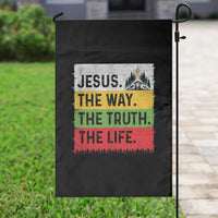 Jesus Christian Garden Flag The Way The Truth The Life Nativity Scene - Wonder Print Shop