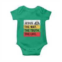Jesus Christian Baby Onesie The Way The Truth The Life Nativity Scene - Wonder Print Shop