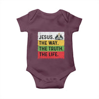Jesus Christian Baby Onesie The Way The Truth The Life Nativity Scene - Wonder Print Shop