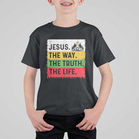 Jesus Christian T Shirt For Kid The Way The Truth The Life Nativity Scene - Wonder Print Shop