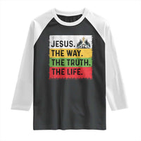 Jesus Christian Raglan Shirt The Way The Truth The Life Nativity Scene - Wonder Print Shop