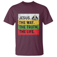 Jesus Christian T Shirt The Way The Truth The Life Nativity Scene - Wonder Print Shop