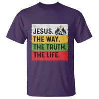 Jesus Christian T Shirt The Way The Truth The Life Nativity Scene - Wonder Print Shop