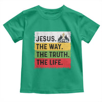 Jesus Christian Toddler T Shirt The Way The Truth The Life Nativity Scene - Wonder Print Shop