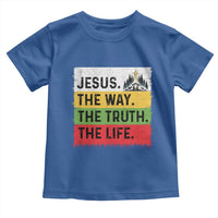 Jesus Christian Toddler T Shirt The Way The Truth The Life Nativity Scene - Wonder Print Shop
