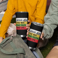 Jesus Christian Tumbler Cup The Way The Truth The Life Nativity Scene - Wonder Print Shop