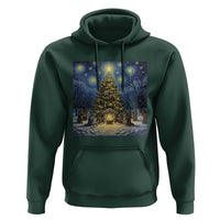 Nativity Scene Hoodie Christmas Starry Night Christian Jesus Baby Jesus Holiday - Wonder Print Shop